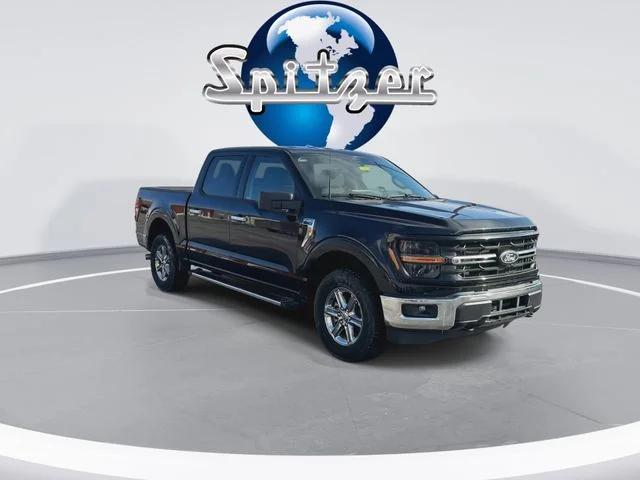 Certified Used 2025 Black Metallic Ford XLT image 3