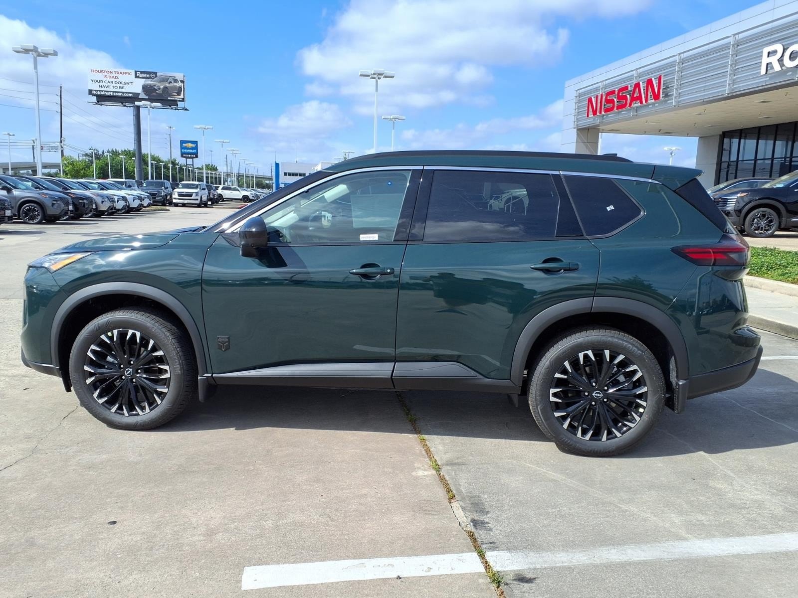 2026 Nissan Rogue Dark Armor™ Green at Robbins Nissan