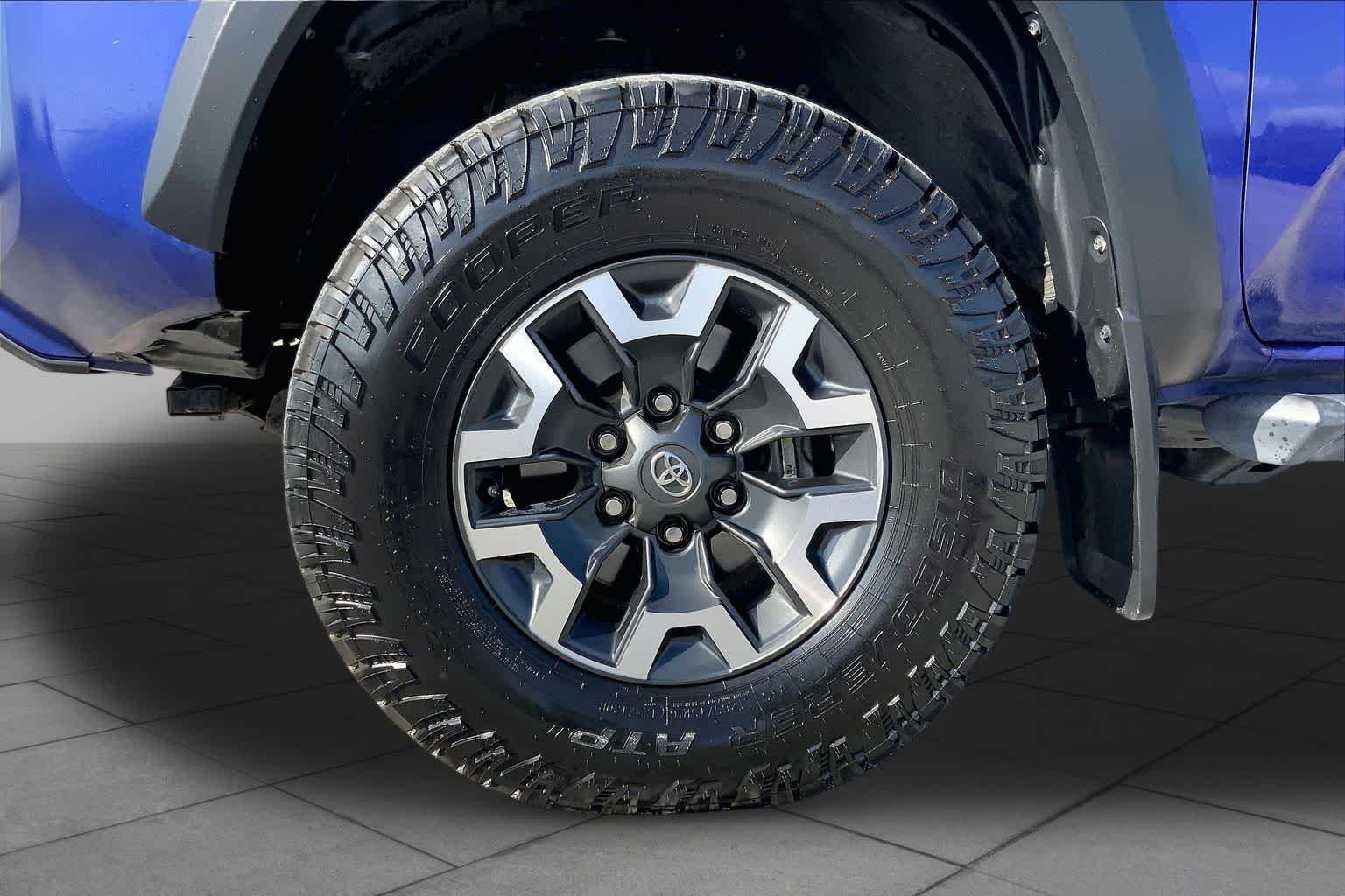 Used 2022 Blue Crush Metallic Toyota TRD Off Road image 11