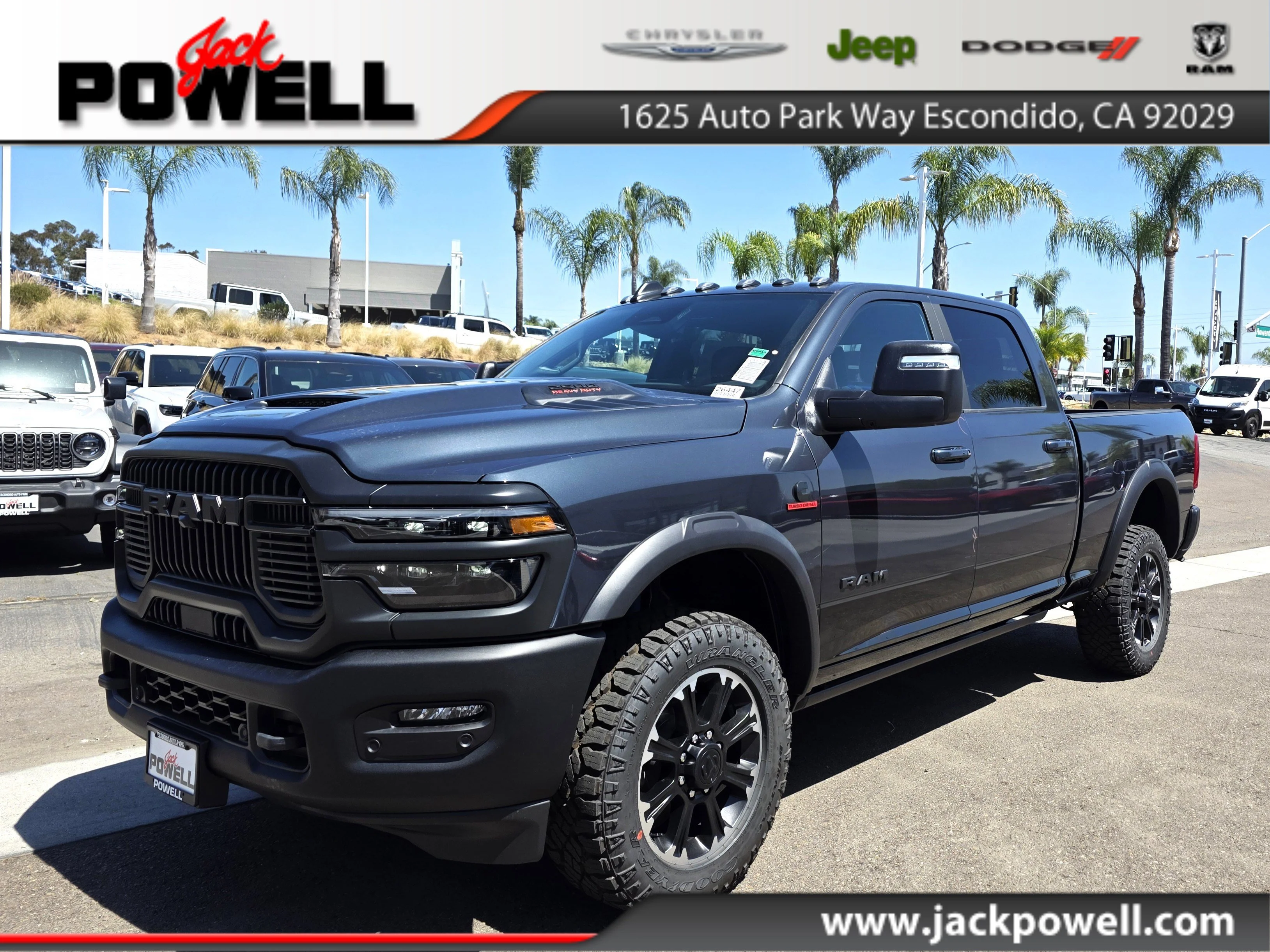 New 2026 Blue Metallic RAM Rebel image 1