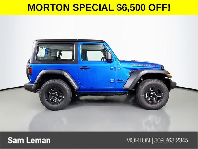 New 2026 Hydro Blue Pearlcoat Jeep Sport 4WD image 8