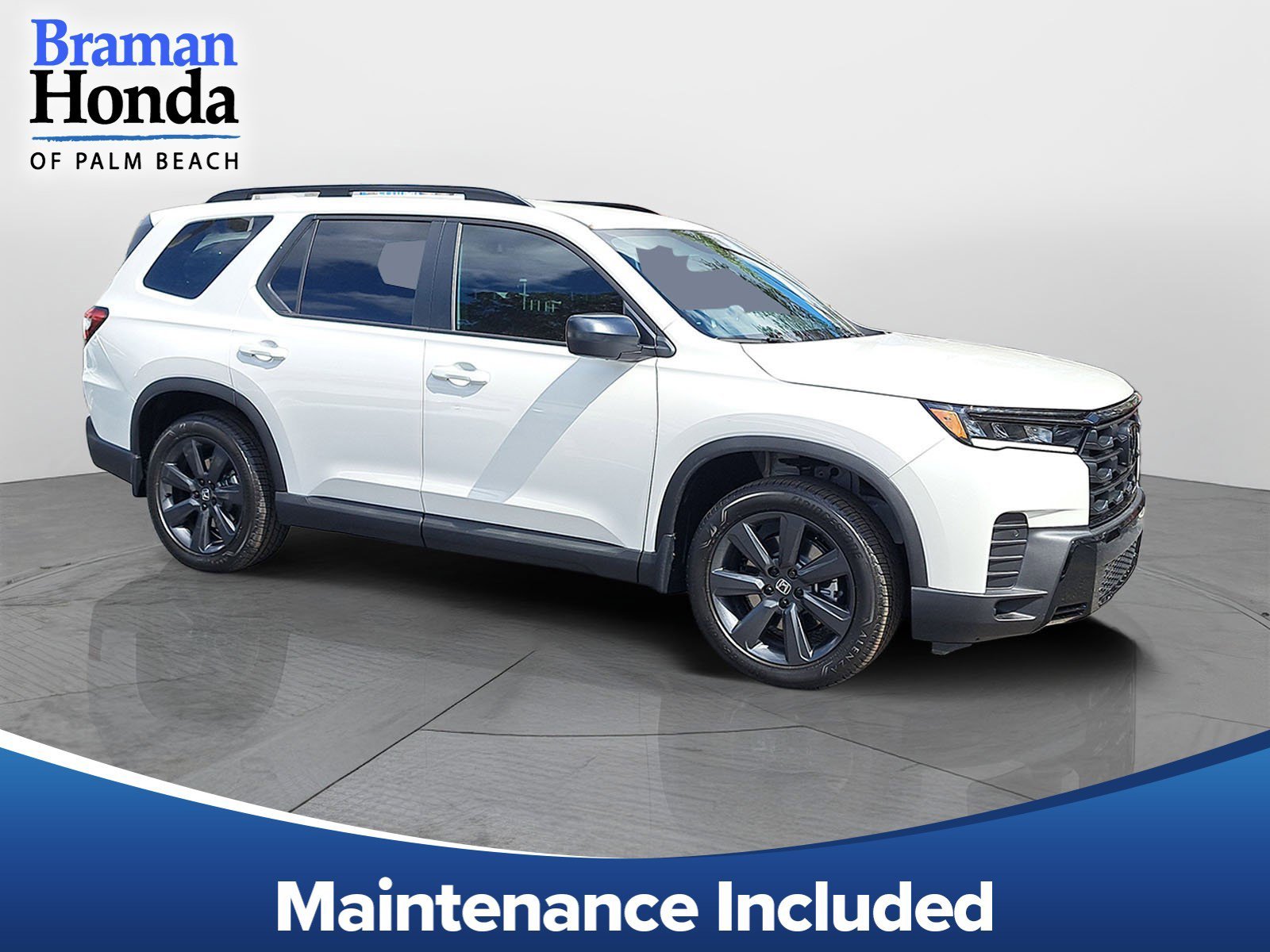 New 2026 Platinum White Pearl Honda Sport image 1