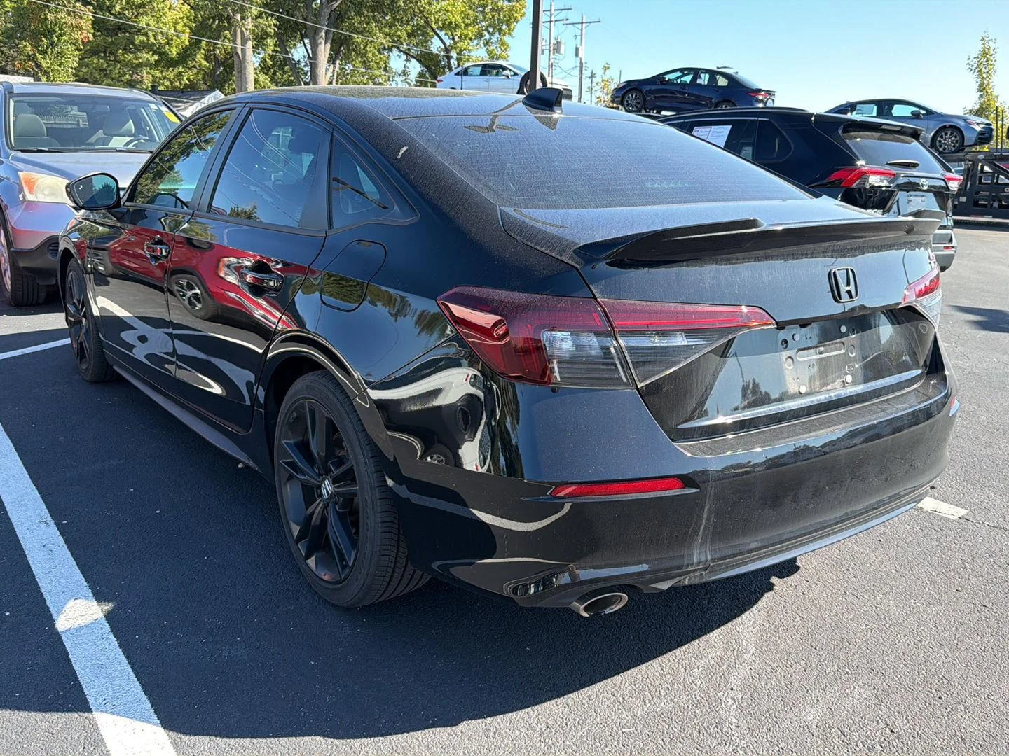 Used 2025 Crystal Black Pearl Honda  image 3