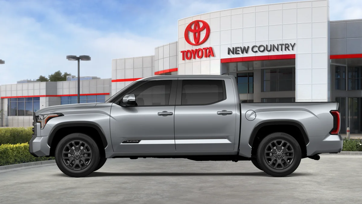 New 2026 Celestial Silver Metallic Toyota Platinum image 4
