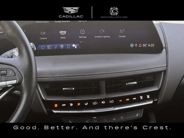 Used 2025 Crystal White Tricoat CADILLAC Sport image 19