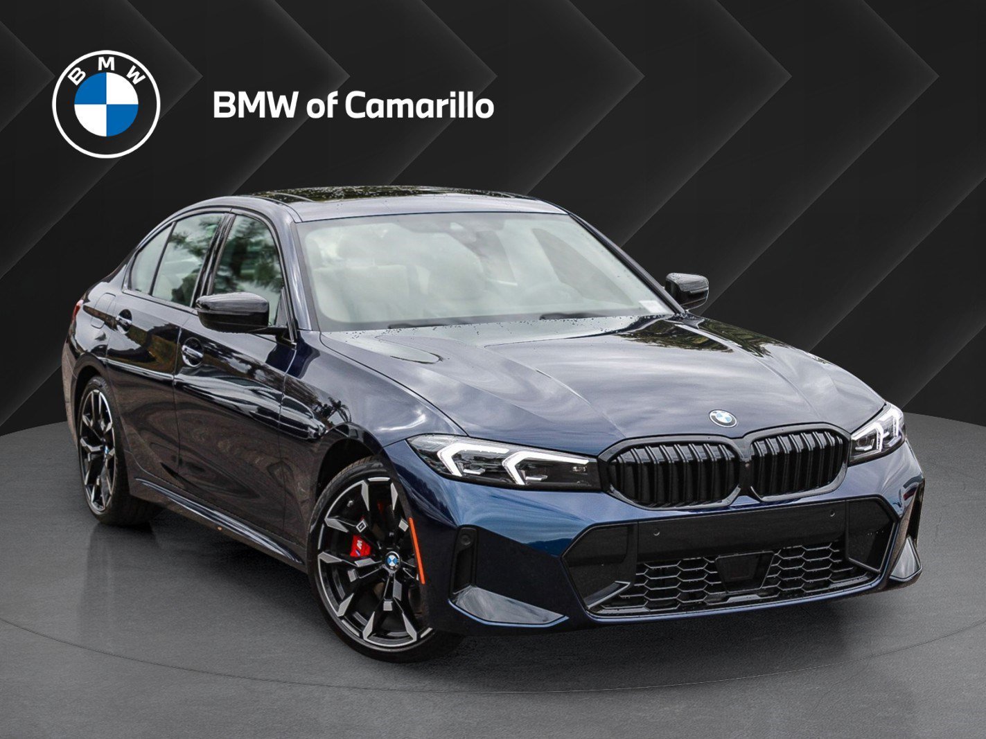 New 2026 Tanzanite Blue II Metallic BMW 330i NA image 1