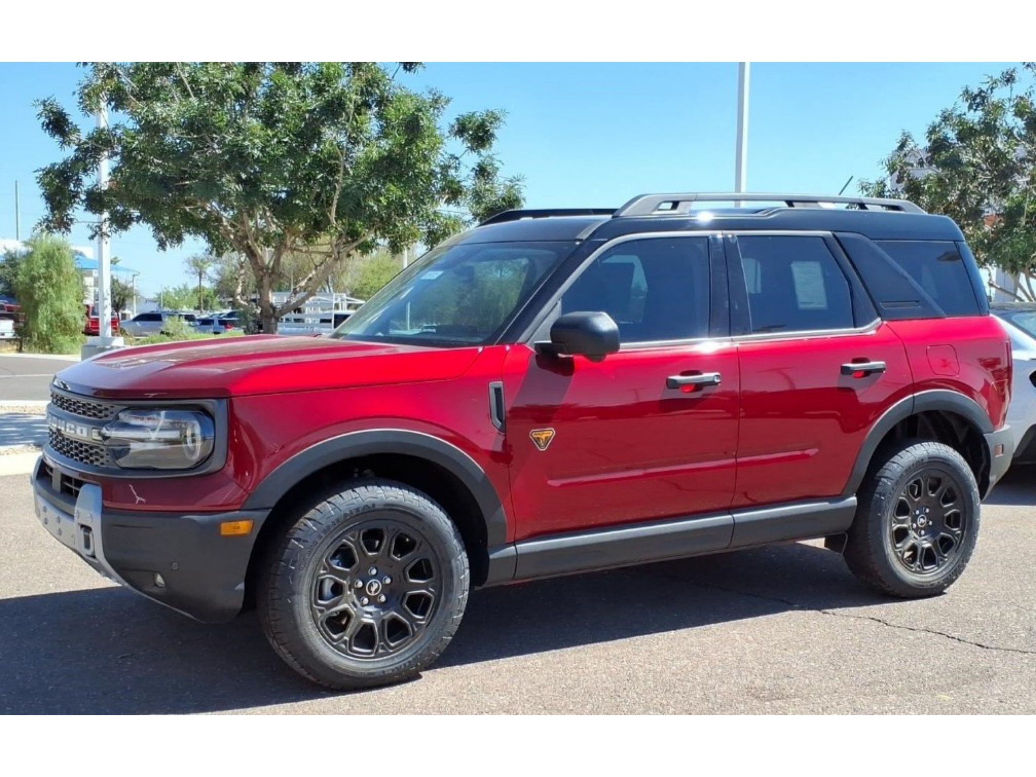 New 2026 Ruby Red Metallic Tinted Clearcoat Ford Badlands® image 3