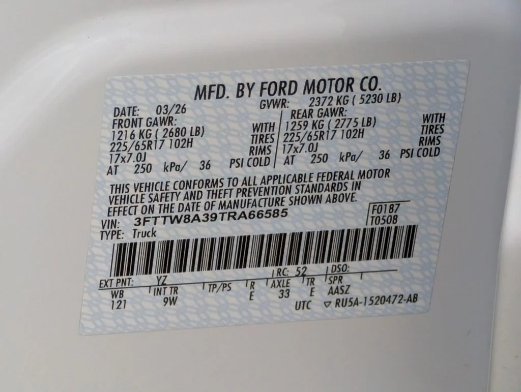 New 2026 Oxford White Ford XL image 19