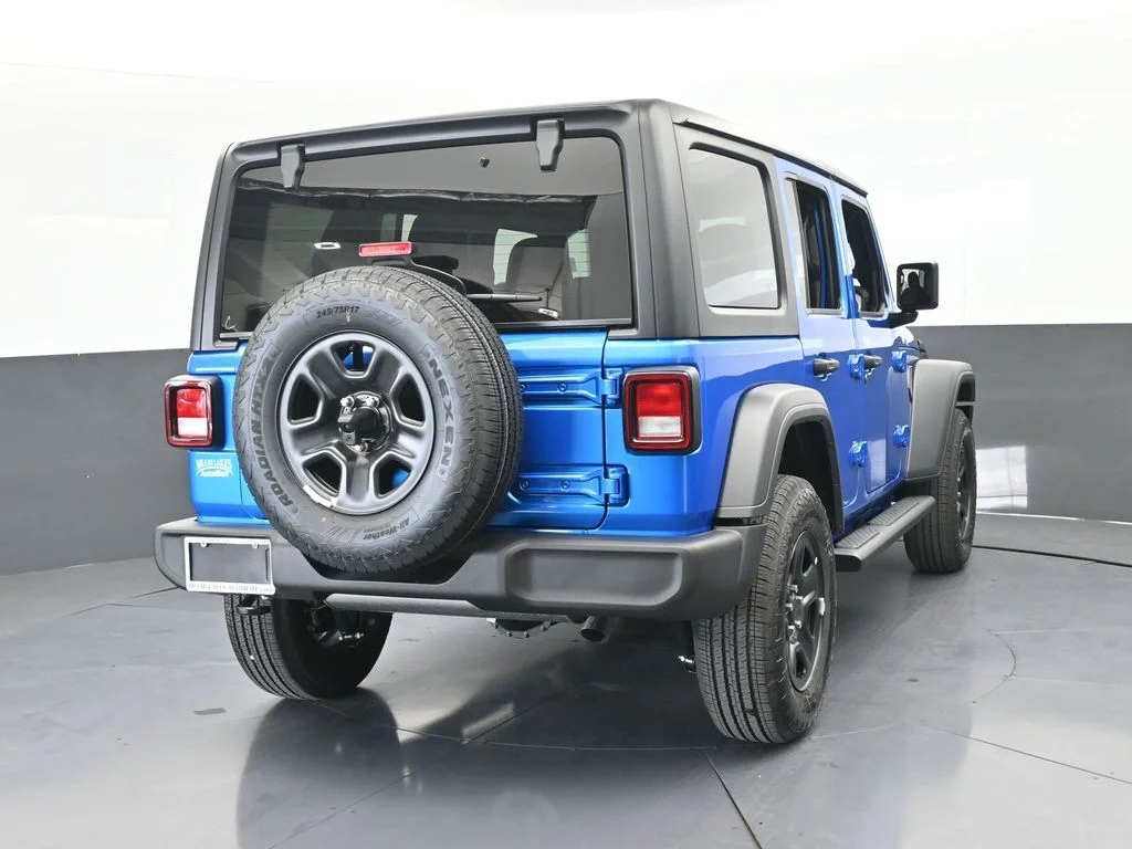 New 2026 Hydro Blue Pearl-Coat Exterior Paint Jeep Sport image 5