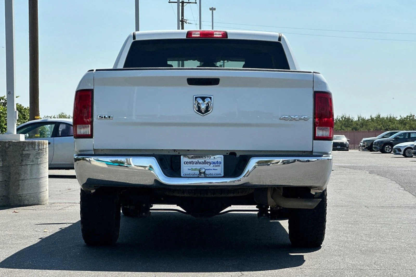 Used 2023 Bright White Clearcoat Ram SLT image 5