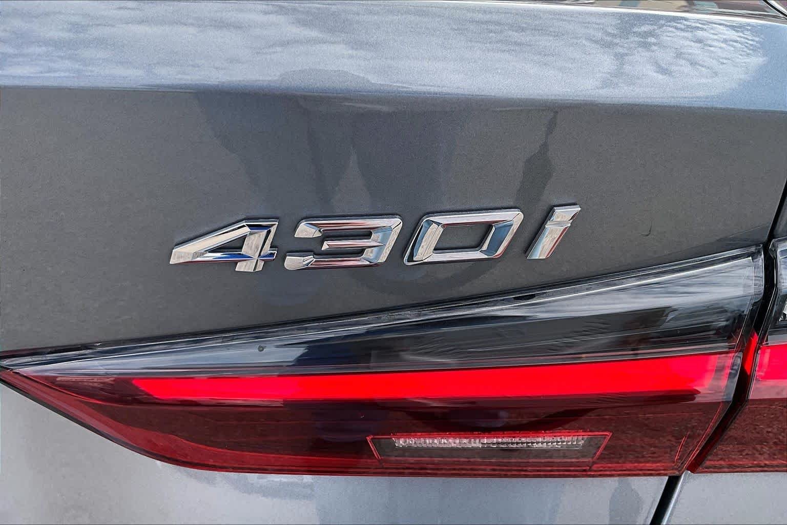 Used 2024 Skyscraper Gray Metallic BMW 430i image 9