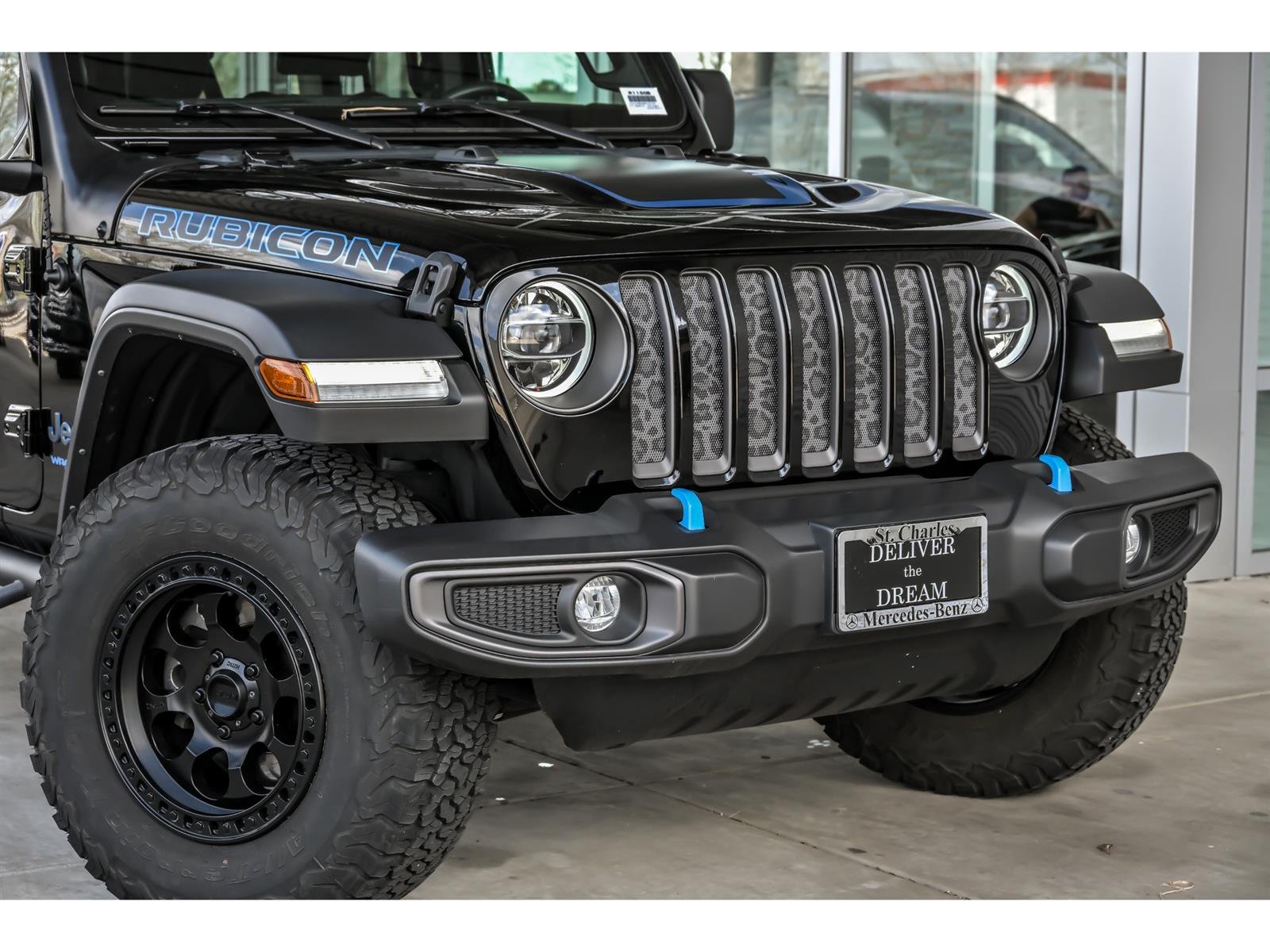 Used 2022 Jeep Wrangler Unlimited Rubicon 4XE with VIN 1C4JJXR66NW103199 for sale in St. Charles, IL