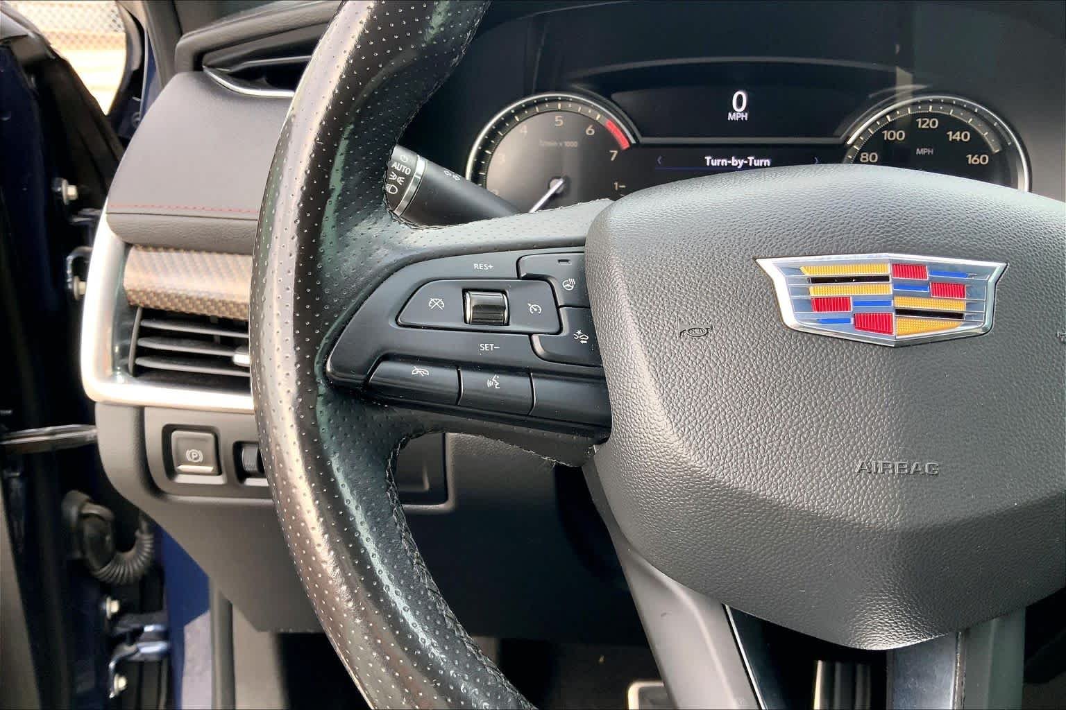 Used 2019 Twilight Blue Metallic Cadillac AWD Sport image 44