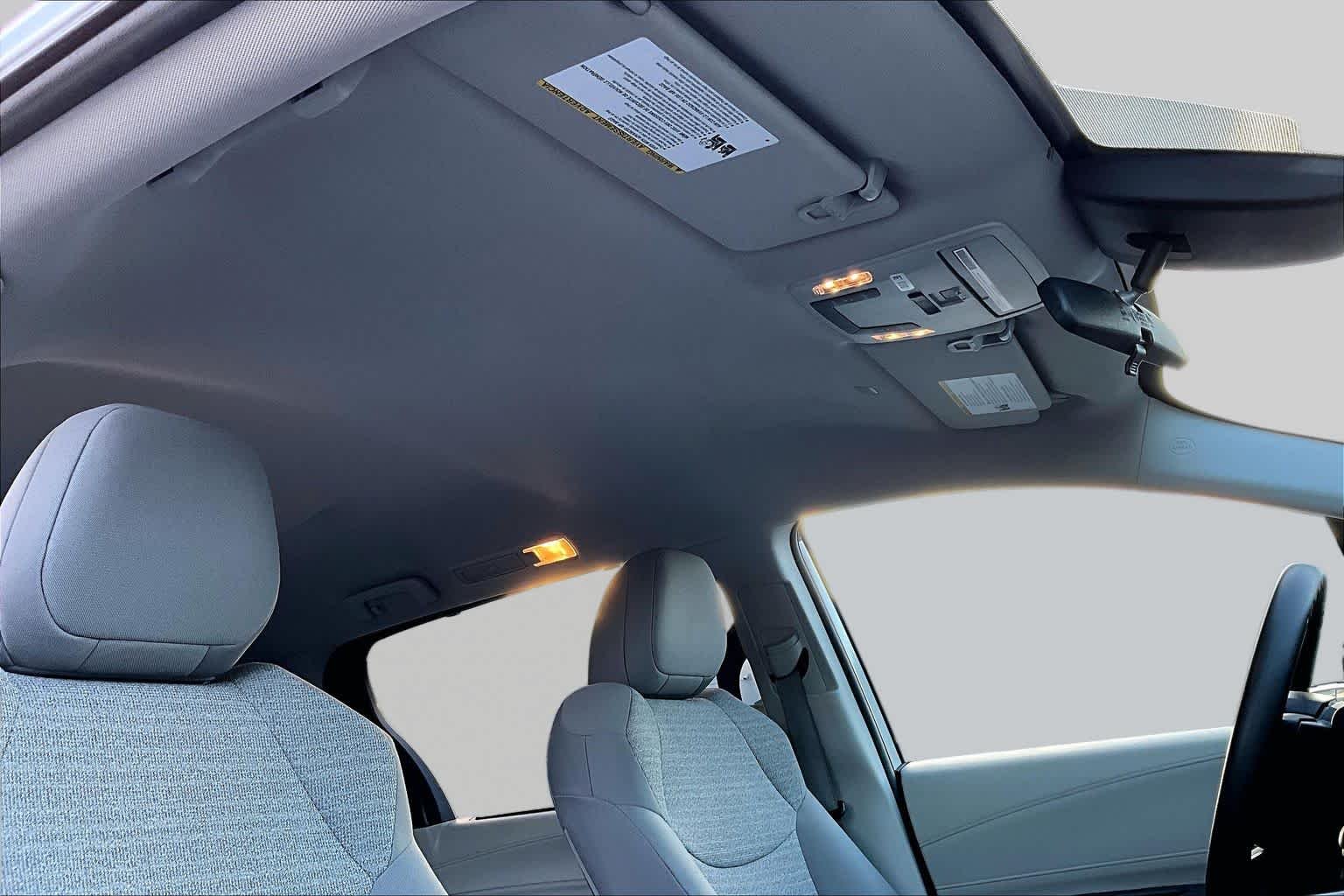 Used 2021 Celestial Silver Metallic Toyota LE image 13