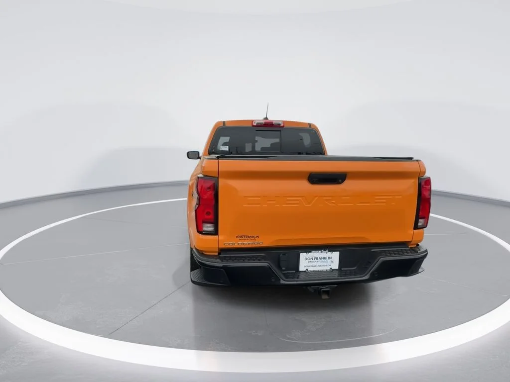 Used 2025 Orange Chevrolet Z71 image 7