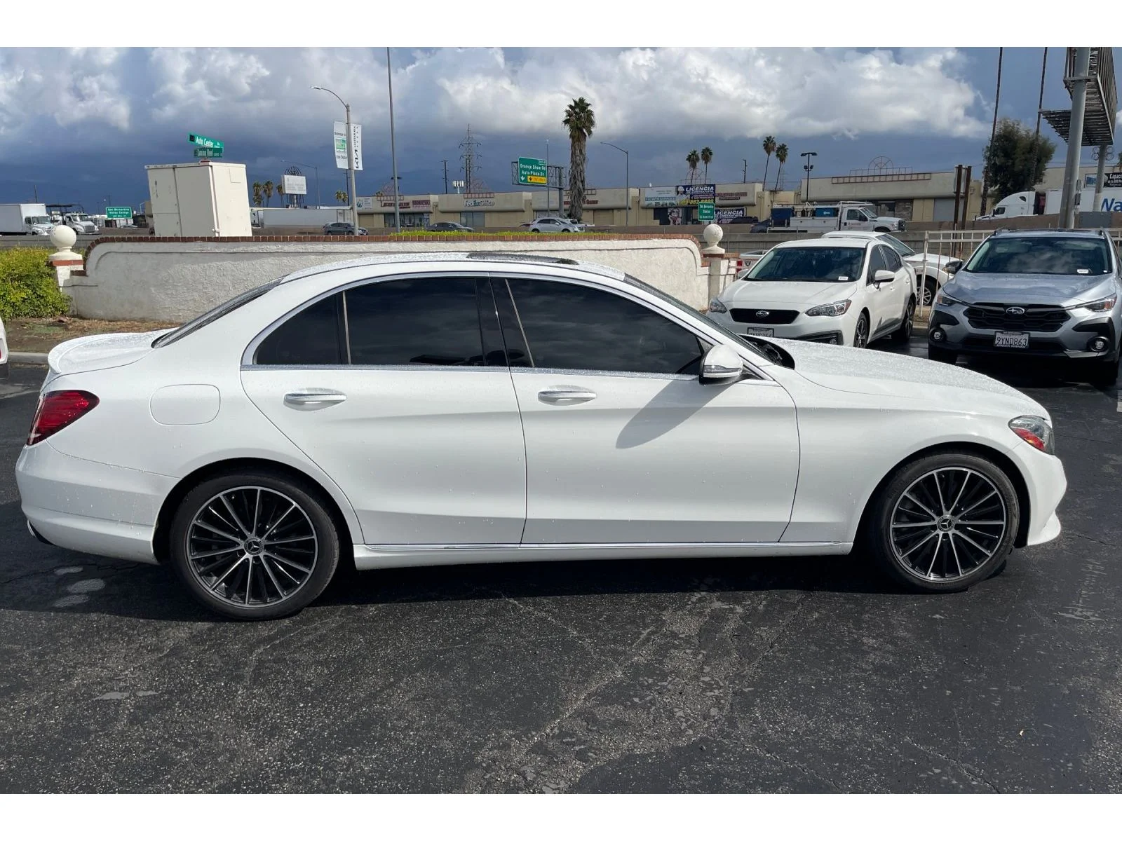 Used 2020 Polar White Mercedes-Benz C300 image 7