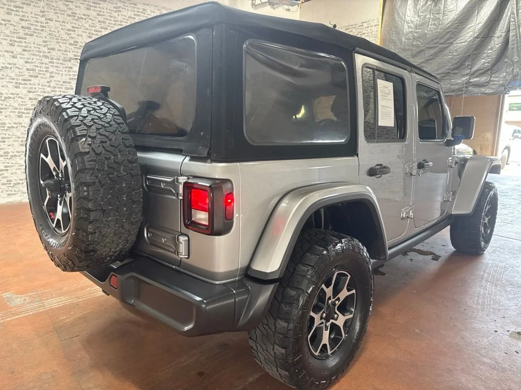 Used 2019 Billet Silver Metallic Clearcoat Jeep Unlimited Rubicon image 7
