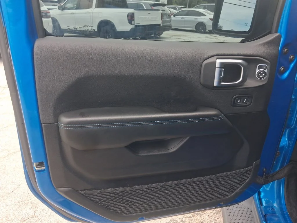 Used 2024 Blue Jeep Rubicon 4xe image 24