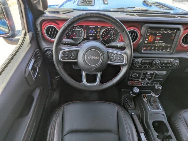 Used 2020 Hydro Blue Pearlcoat Jeep Rubicon image 15