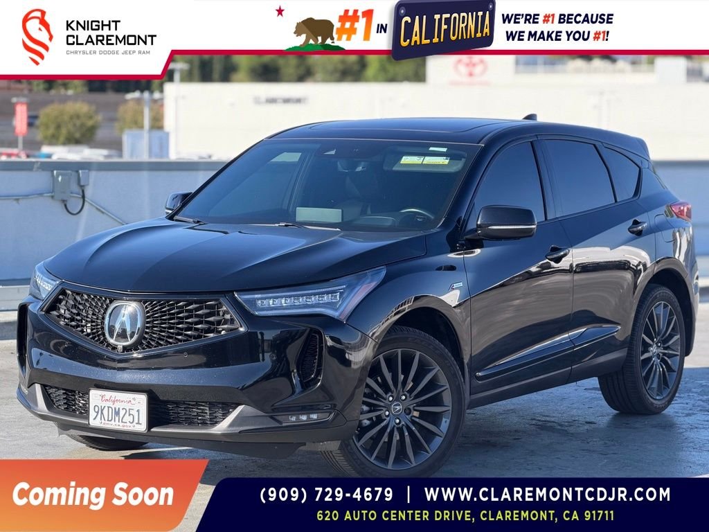 Used 2022 Majestic Black Pearl Acura  image 1