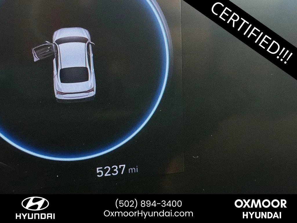 Certified Used 2025 Serenity White Hyundai SEL Sport image 12