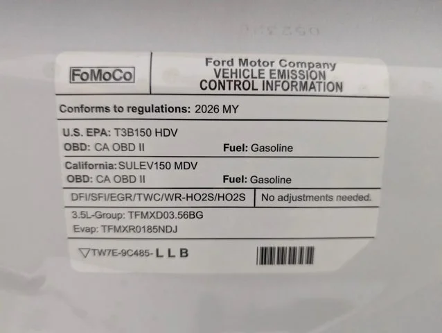 New 2026 Oxford White Ford Cargo Van image 46
