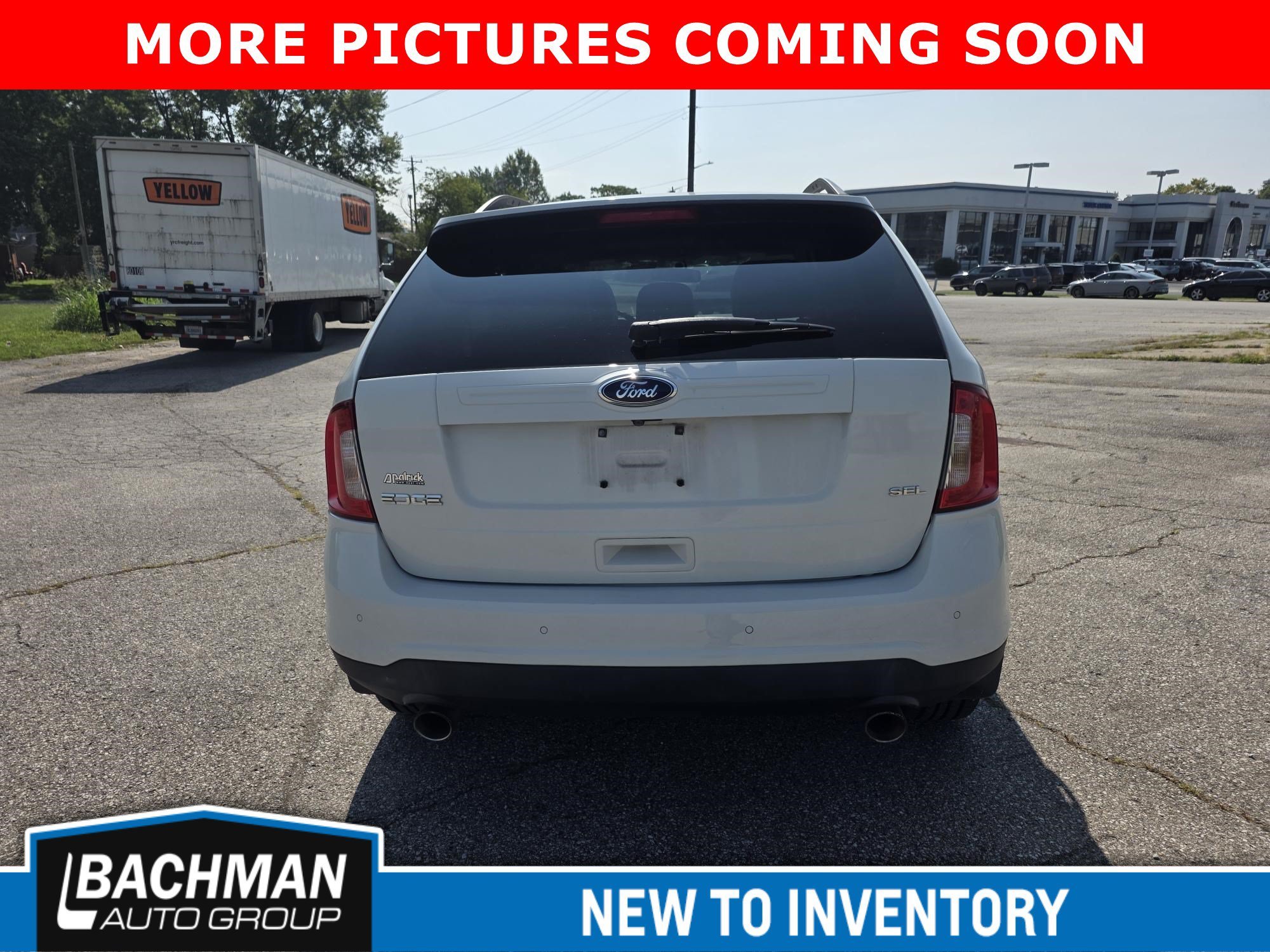 Used 2013 White Platinum Tri-Coat Metallic Ford SEL image 6