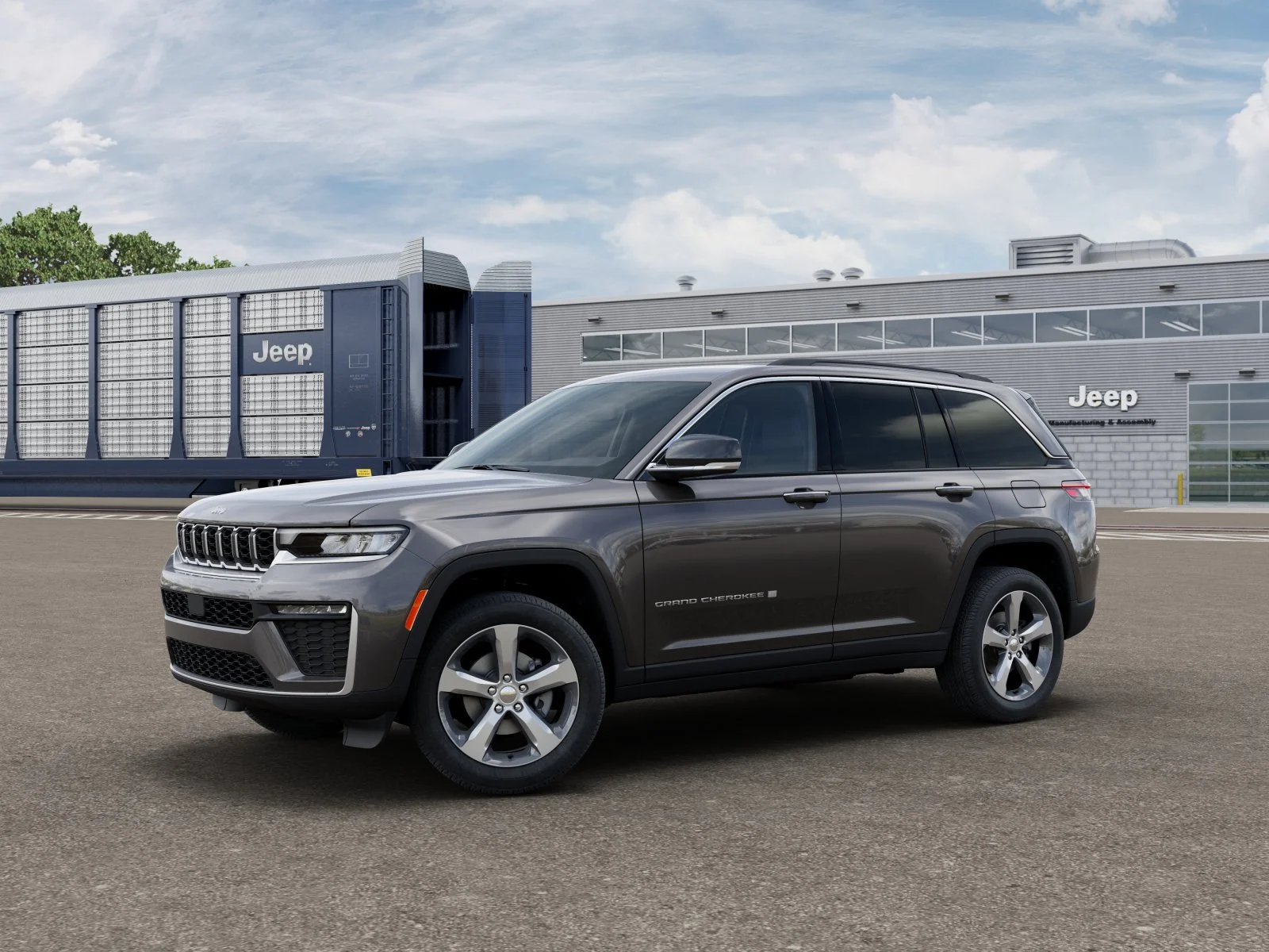 New 2026 Baltic Gray Metallic Clear-Coat Exterior Paint Jeep Limited image 37