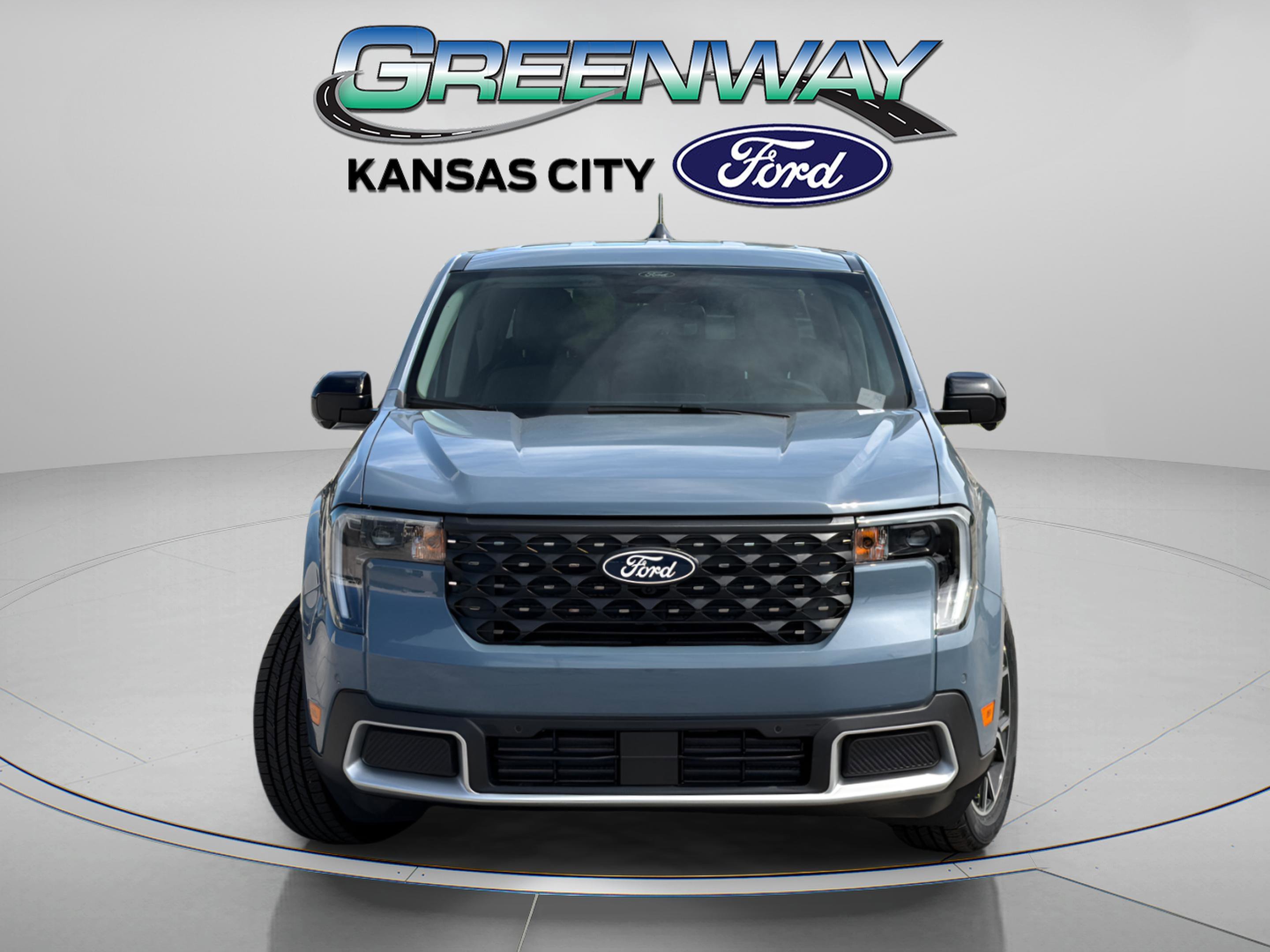 New 2026 Azure Gray Metallic Tri-Coat Ford Lariat® image 2