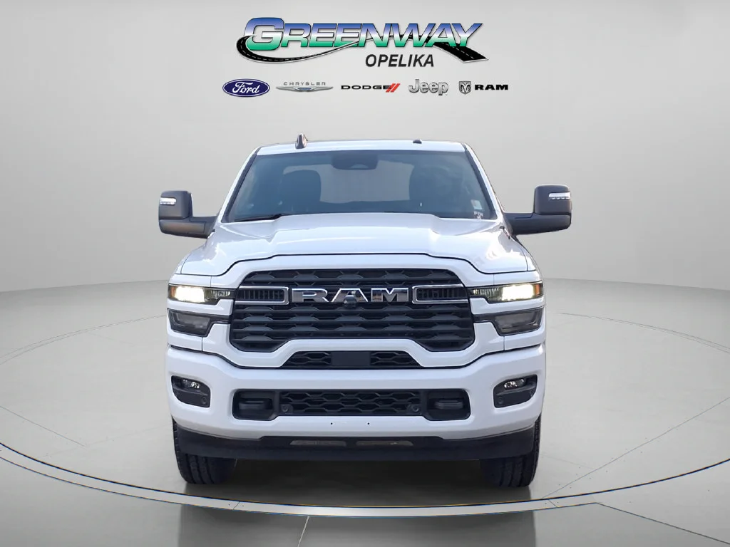 New 2026 Bright White Clear-Coat Exterior Paint RAM Big Horn image 8