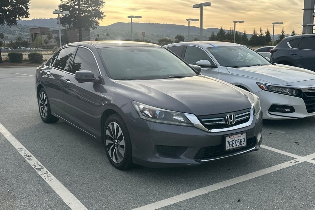 Used 2014 Honda Accord Hybrid EX-L with VIN 1HGCR6F53EA008900 for sale in Morgan Hill, CA