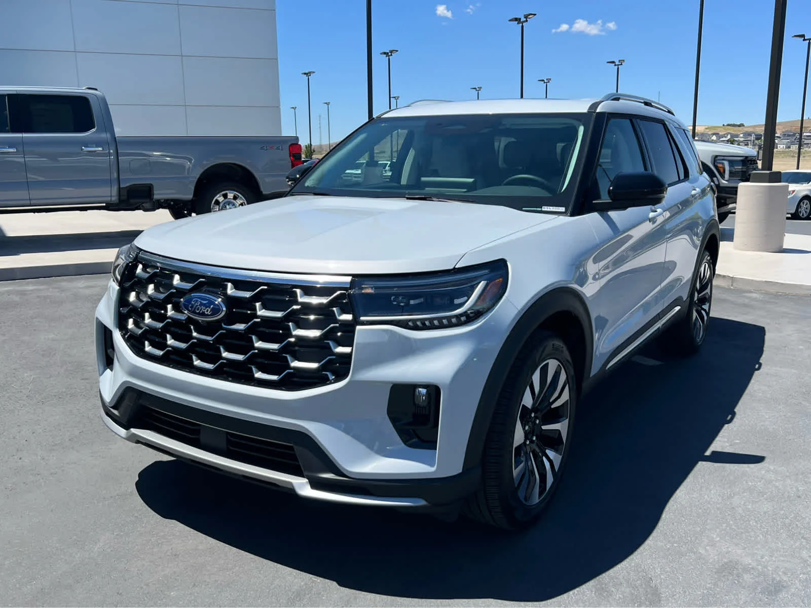 New 2026 Space White Metallic Ford Platinum™ image 2