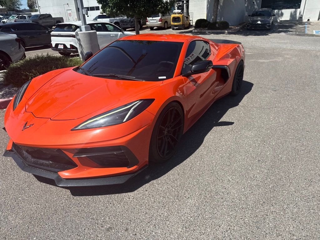 Used 2020 Orange Chevrolet Stingray image 5