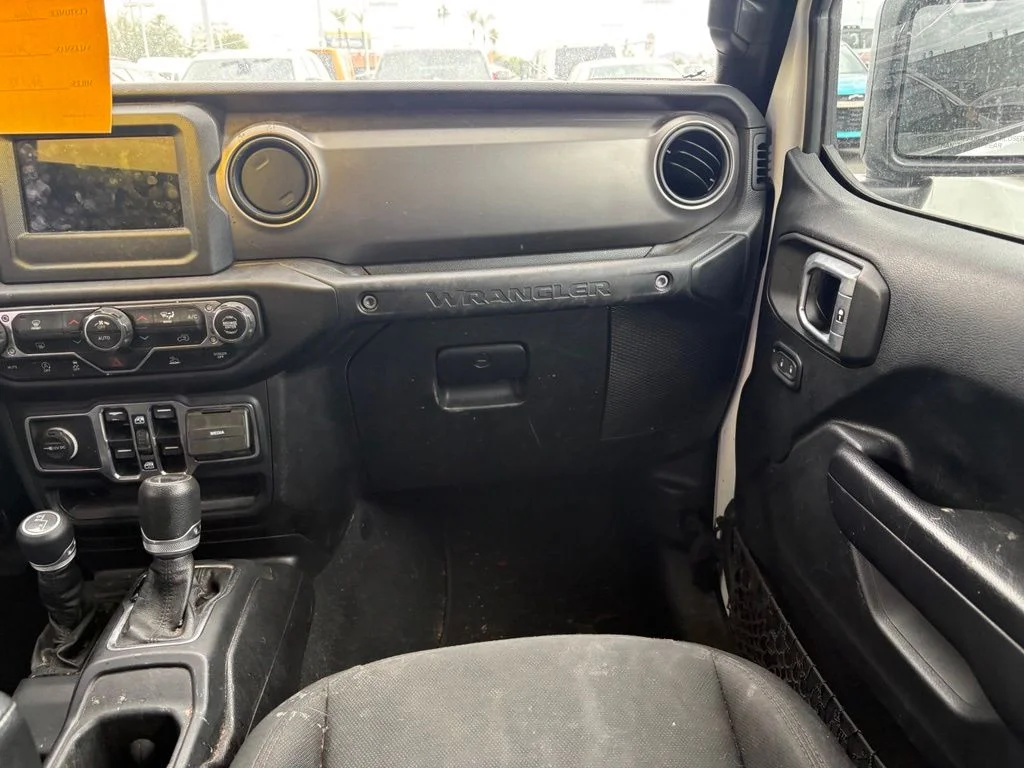 Used 2021 White Jeep Unlimited Sport S image 8