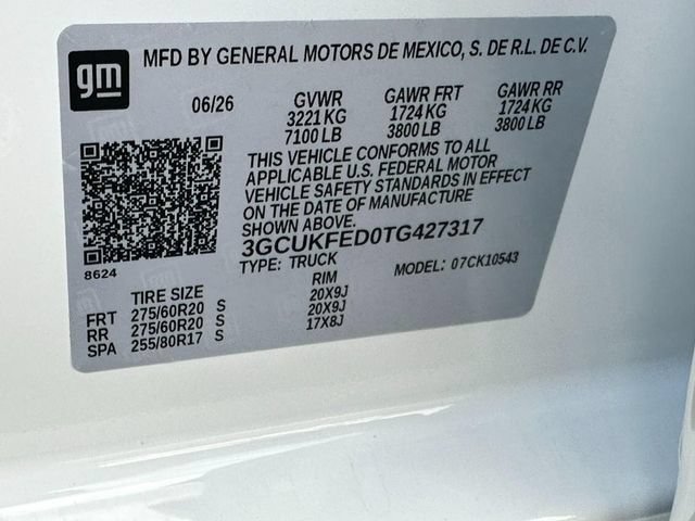 New 2026 Summit White Chevrolet LT Trail Boss image 16