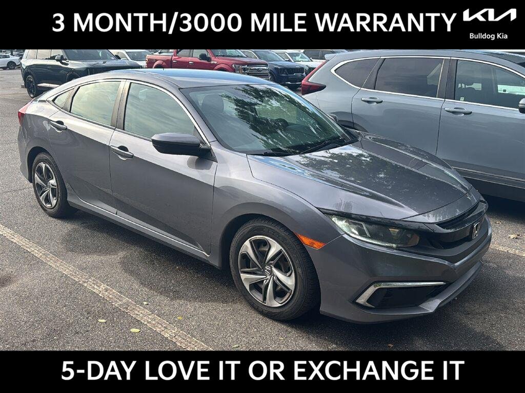 Used 2019 Honda Civic LX with VIN 19XFC2F6XKE004706 for sale in Bogart, GA