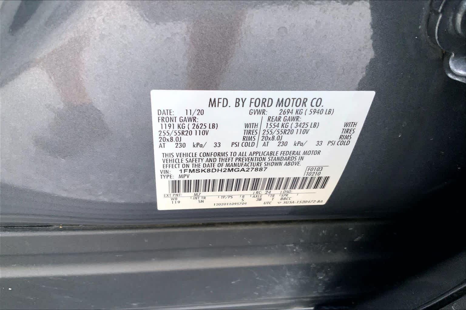 Used 2021 Carbonized Gray Metallic Ford XLT image 31