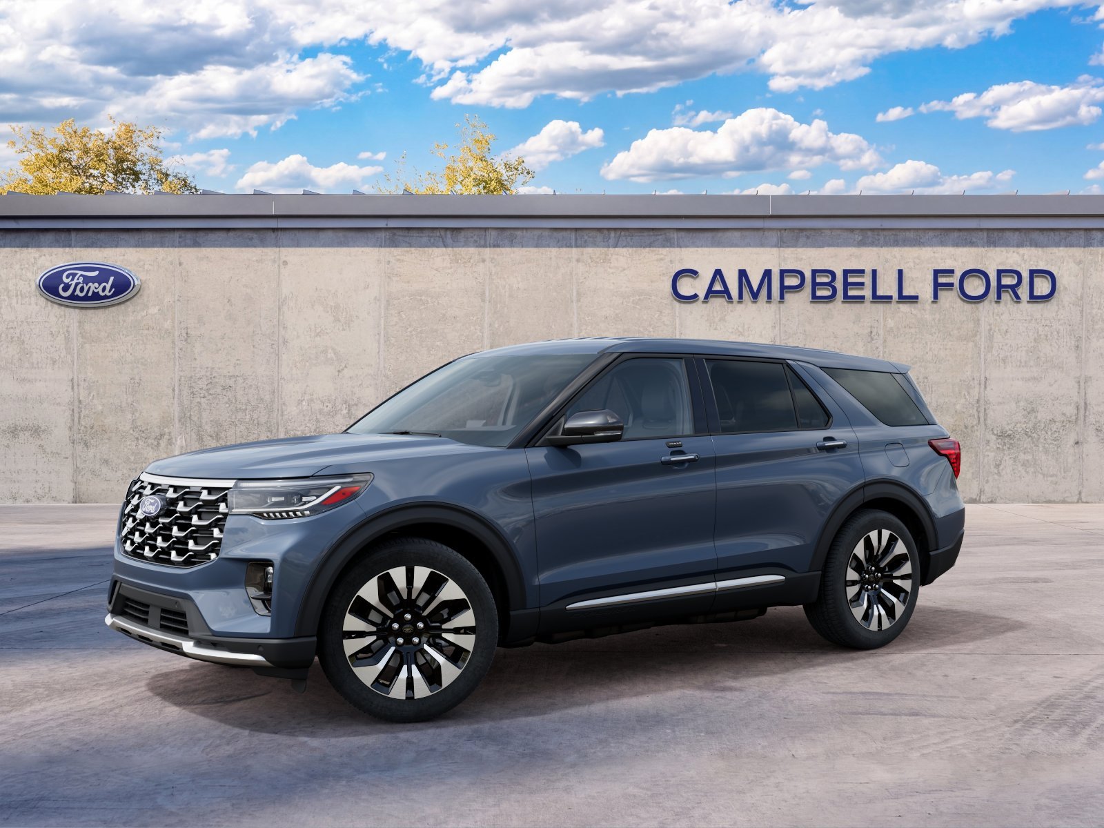 New 2027 Vapor Blue Metallic Ford Platinum™ image 24