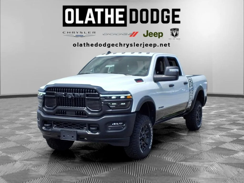New 2026 Bright White Clear-Coat Exterior Paint RAM Power Wagon image 1