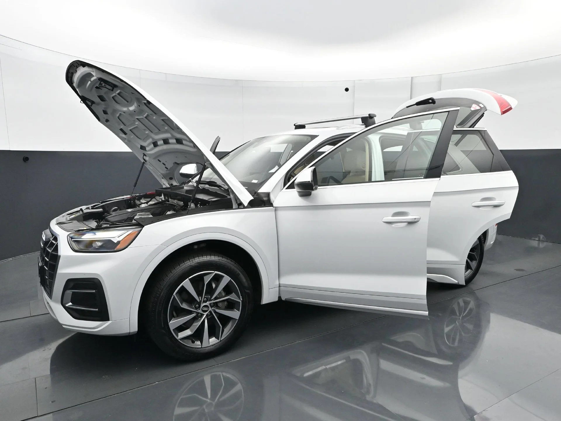 Used 2021 Glacier White Metallic Audi 45 Premium Plus image 29