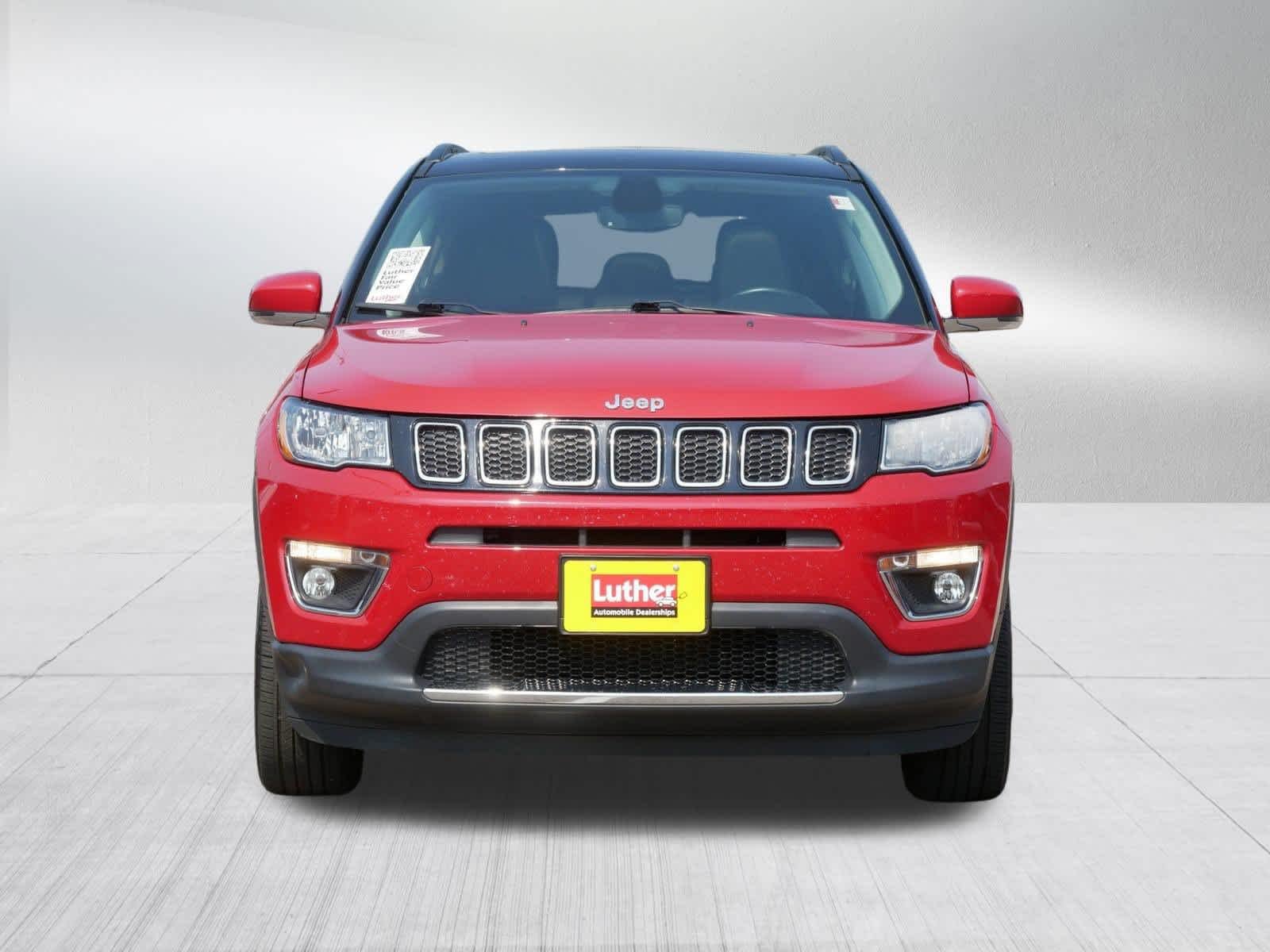 Used 2018 Jeep Compass Limited with VIN 3C4NJDCB5JT454546 for sale in Hudson, WI