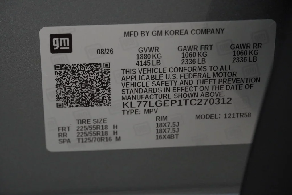 New 2026 Sterling Gray Metallic Chevrolet 1RS image 43