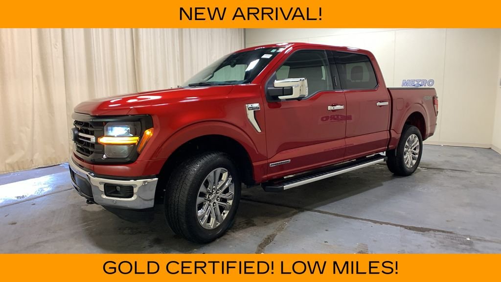 Certified Used 2024 Red Metallic Ford XLT image 45
