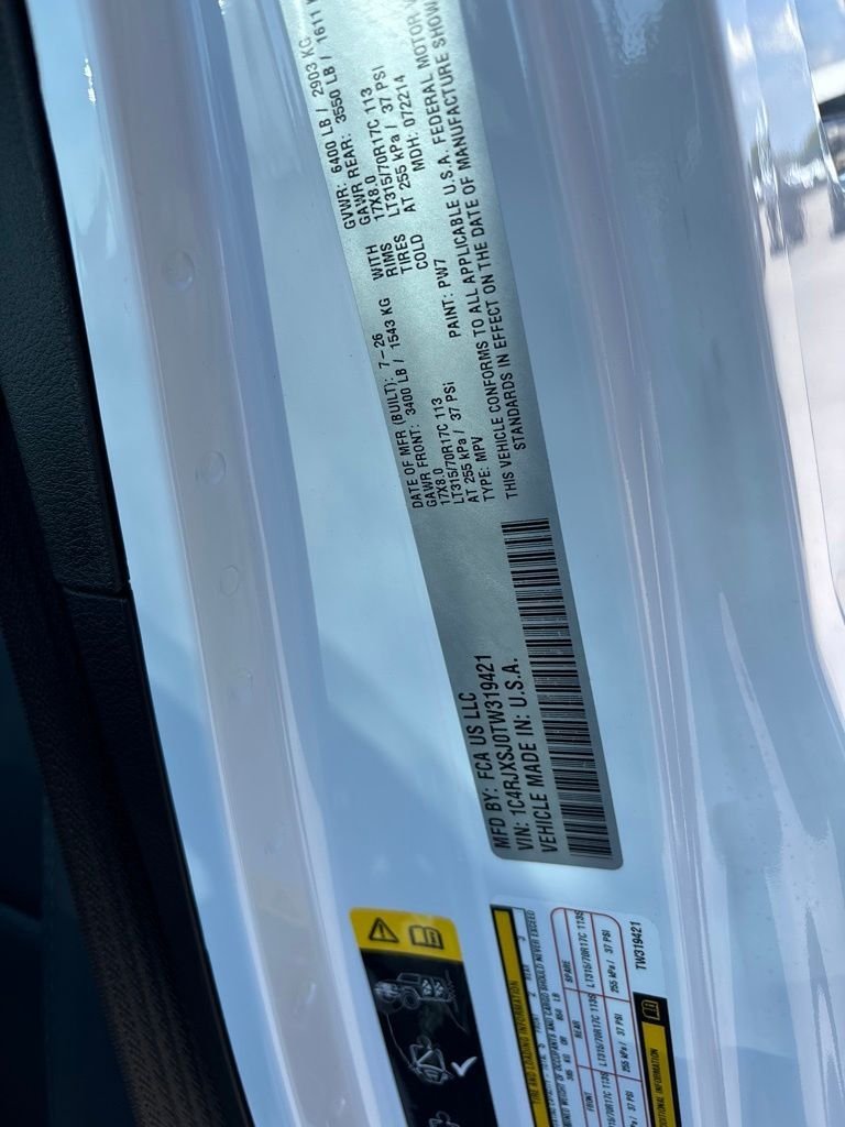 New 2026 Bright White Clearcoat Jeep Moab 392 image 14