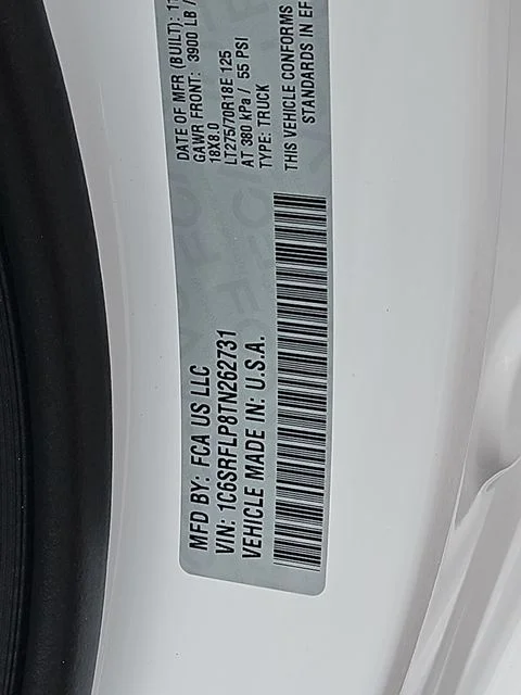 New 2026 Bright White Clear-Coat Exterior Paint RAM Rebel image 31