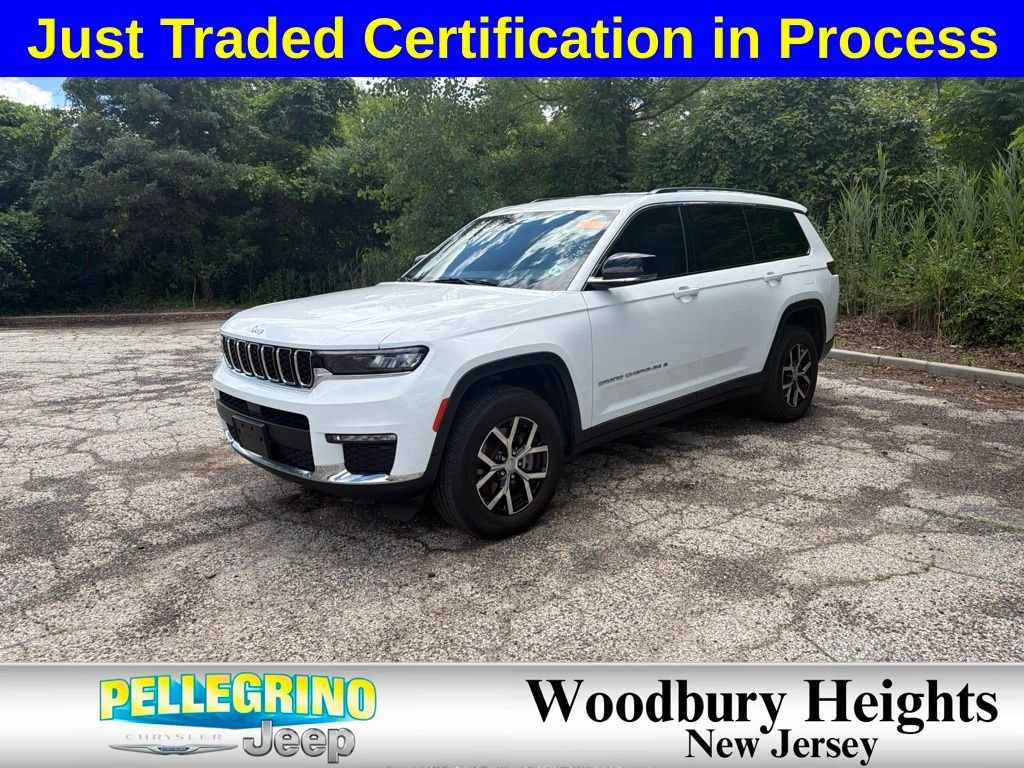 Certified Used 2023 White Jeep Limited image 1
