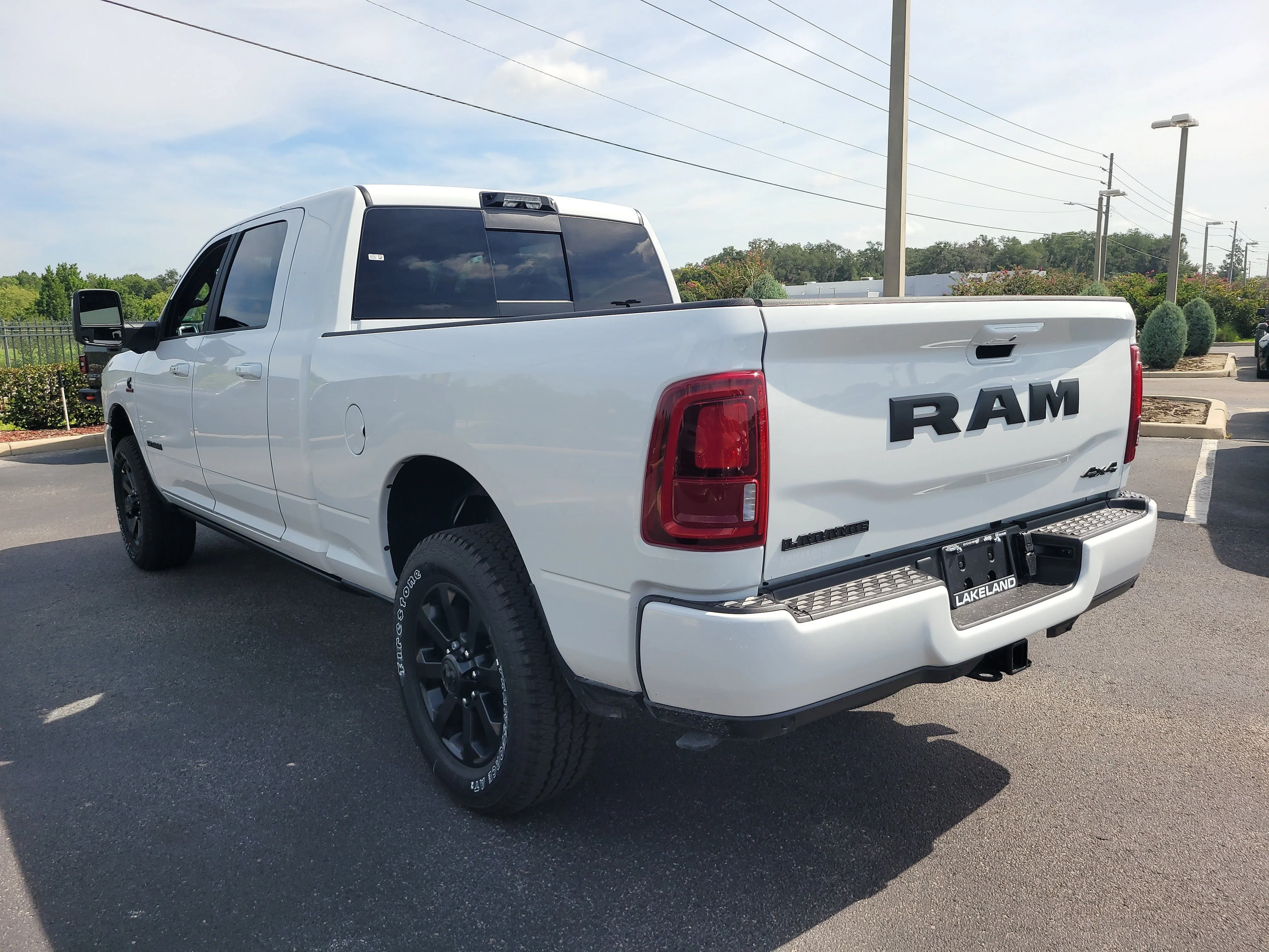New 2026 Bright White Clearcoat Ram Laramie image 8