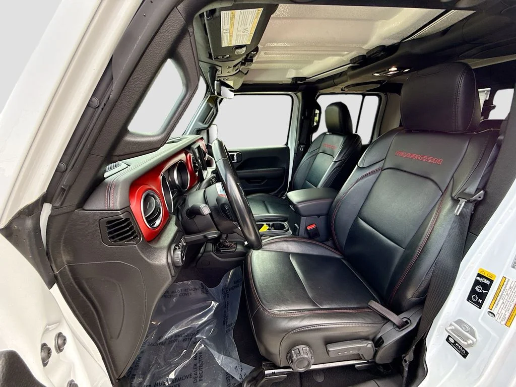 Used 2022 Bright White Clearcoat Jeep Rubicon image 21