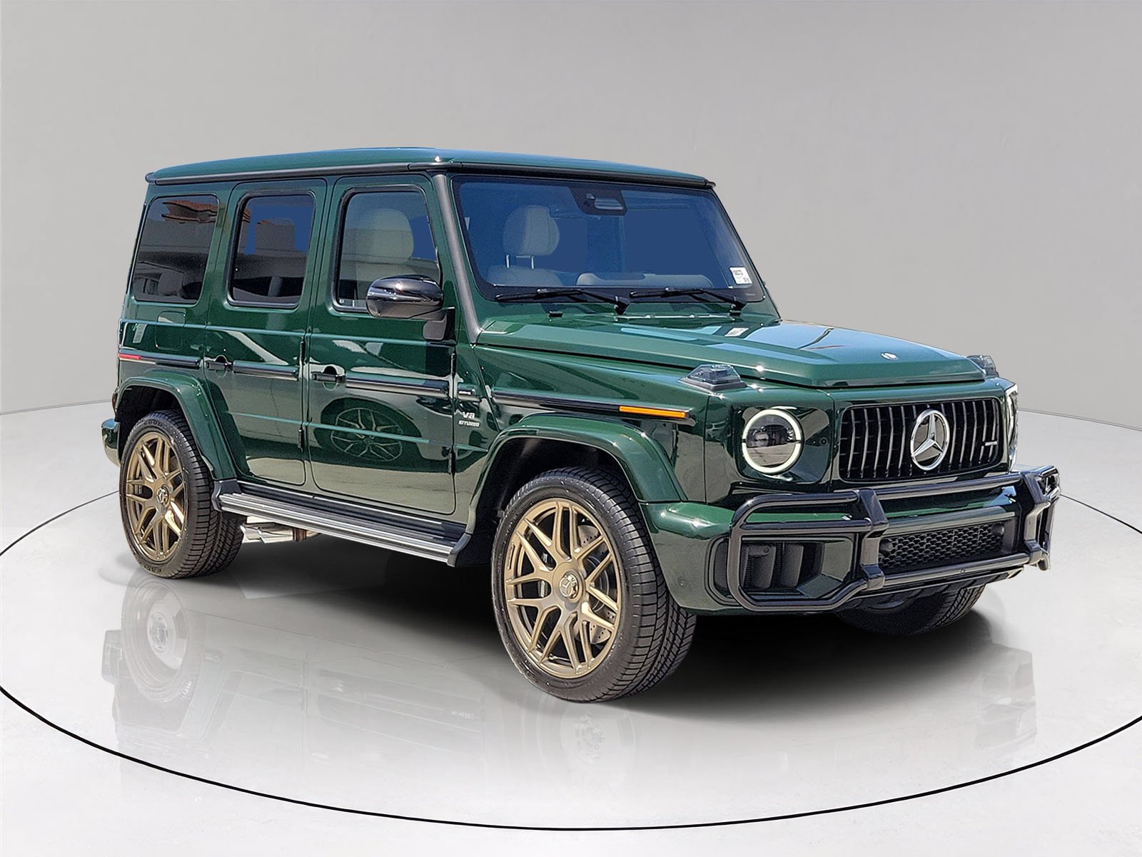 Used 2026 MANUFAKTUR Deep Green Non-Metallic Mercedes-Benz AMG® G 63 SUV image 1