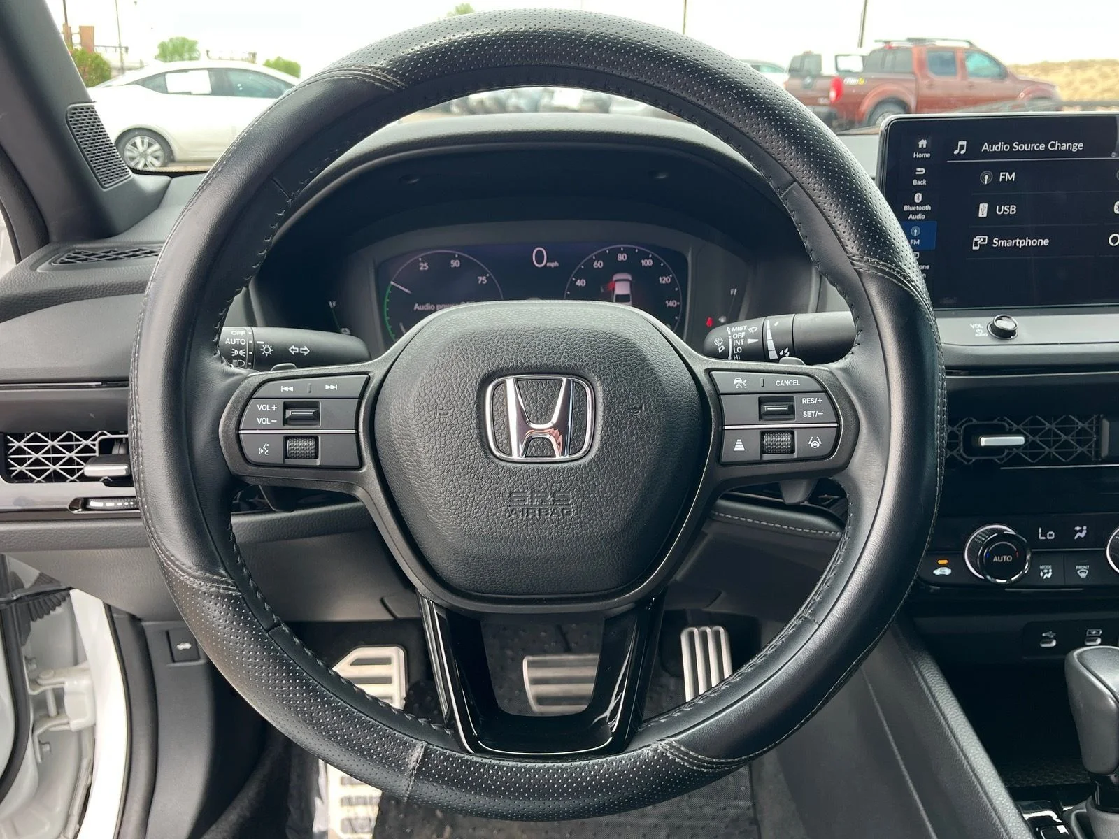 Used 2023 Platinum White Pearl Honda Sport image 17